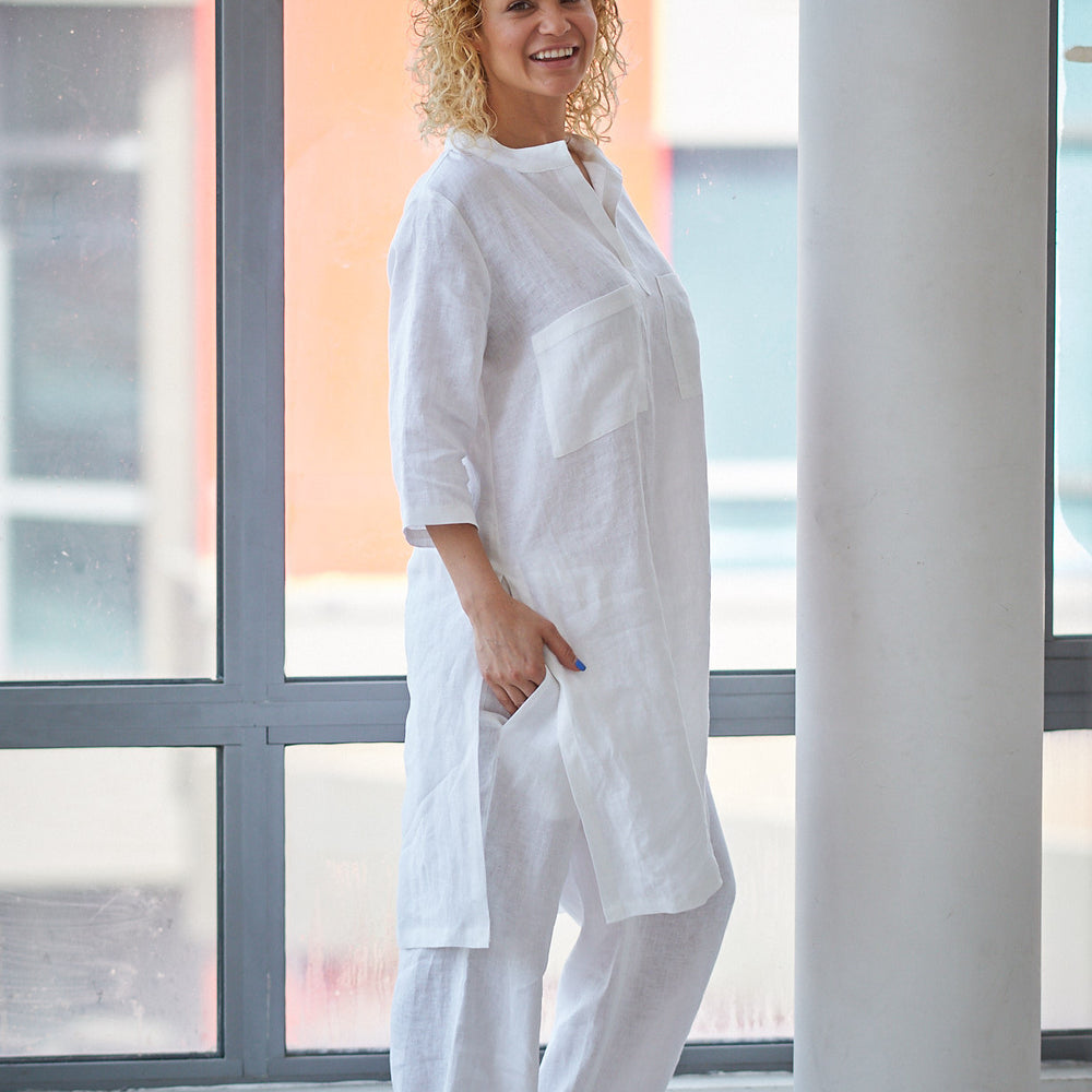 
                      
                        Linen Tunic Shirt, VisibleArtShop
                      
                    