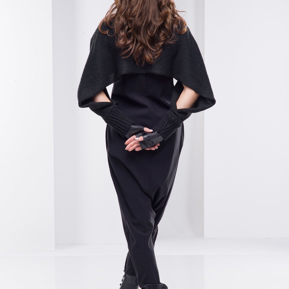 
                      
                        Cropped Poncho Sweater, VisibleArtShop
                      
                    