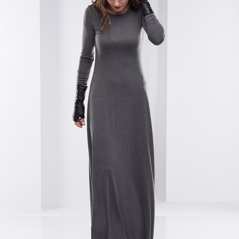 
                      
                        Minimalist Full Sleeve Maxi Dress, VisibleArtShop
                      
                    