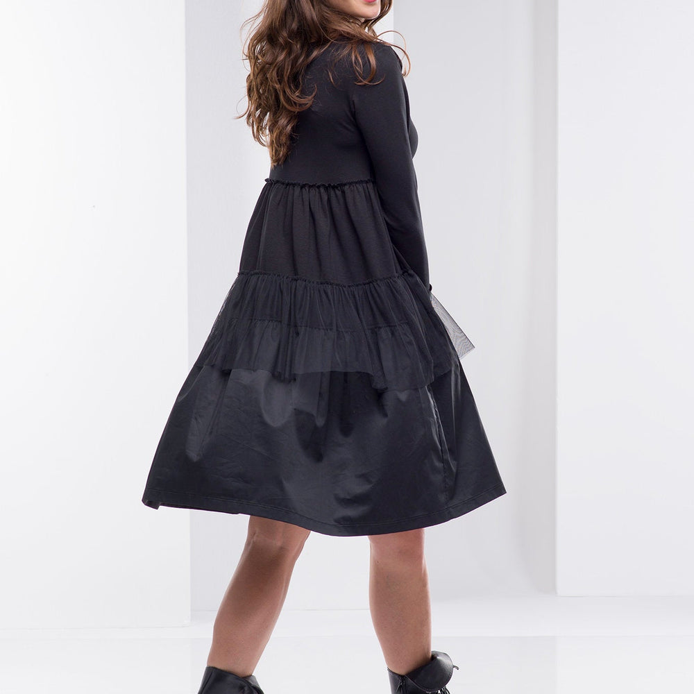 
                      
                        Tiered Tunic Dress, VisibleArtShop
                      
                    
