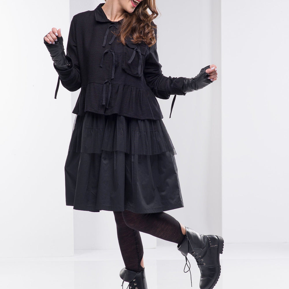 
                      
                        Tiered Tunic Dress, VisibleArtShop
                      
                    