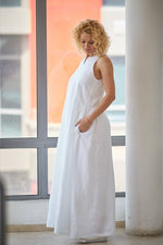 Linen Floor Length Gown - VisibleArtShop