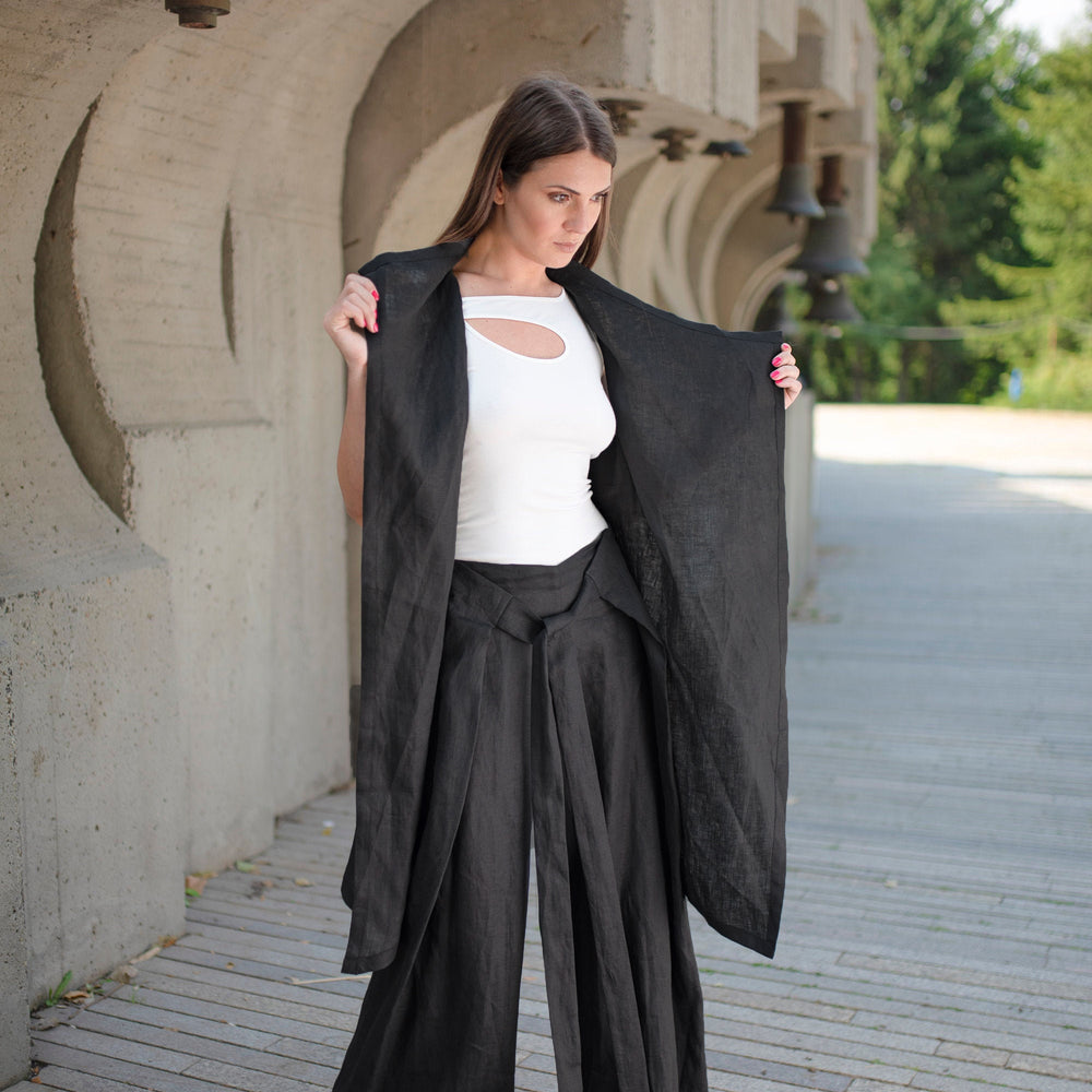 
                      
                        Linen Wrap Pants, VisibleArtShop
                      
                    