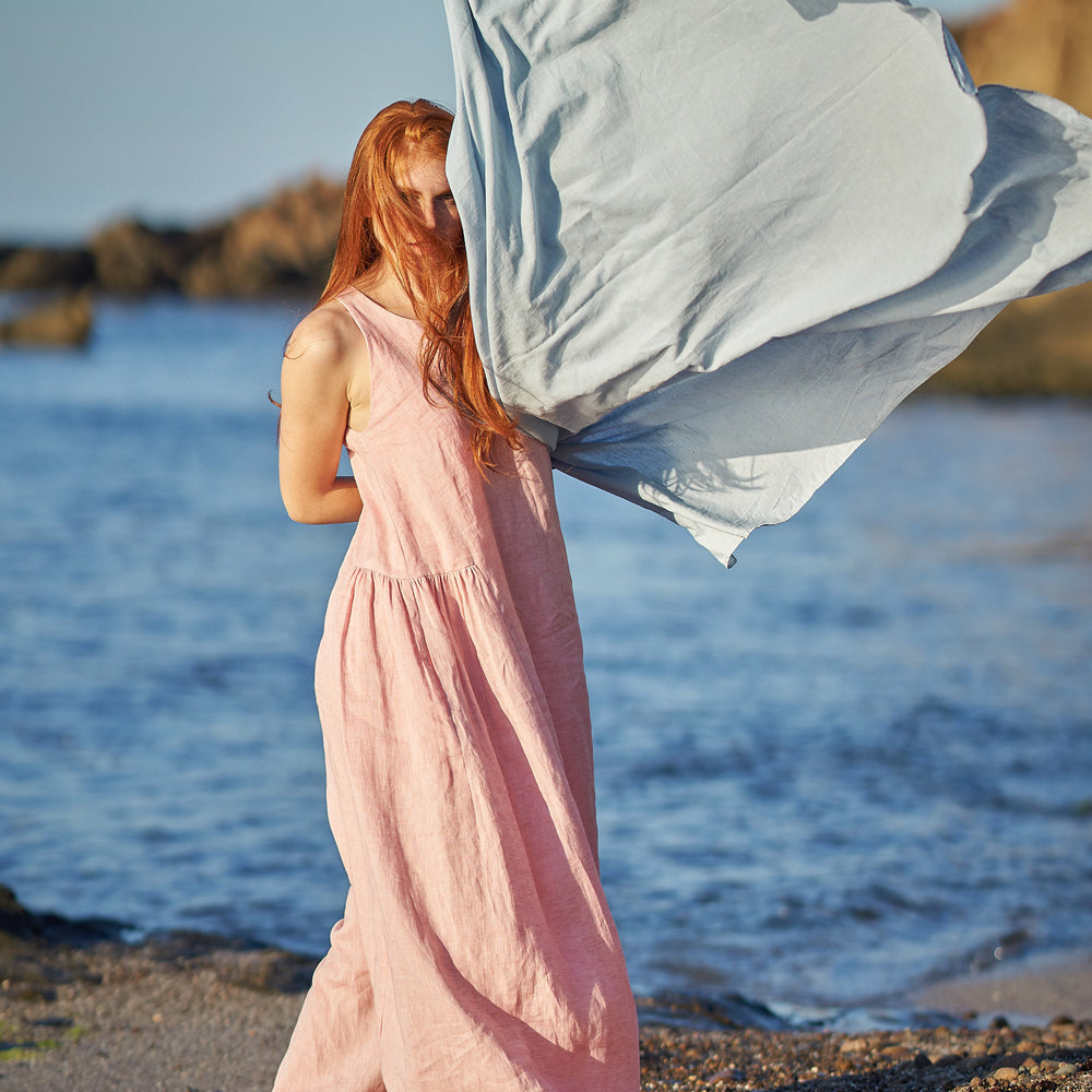 
                      
                        Relaxed Linen Maxi Dress, VisibleArtShop
                      
                    