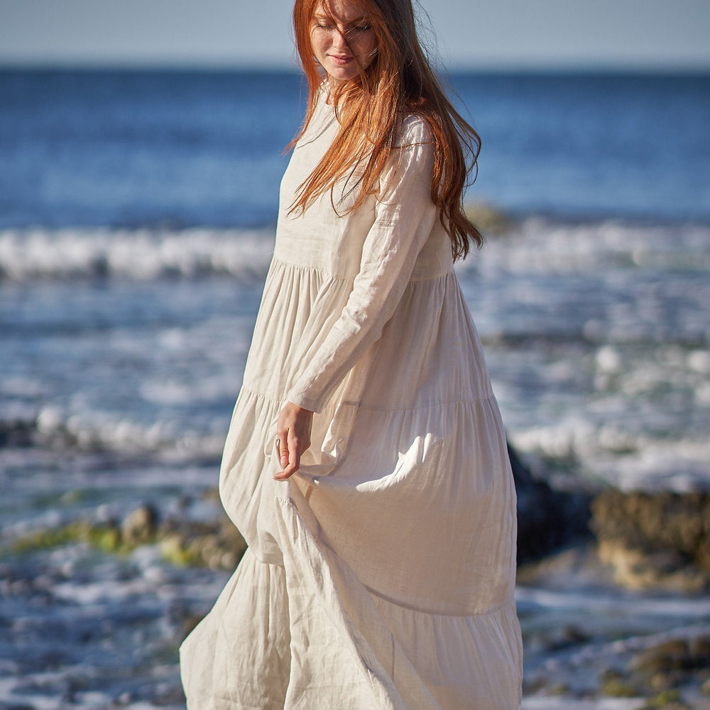 
                      
                        Linen Wedding Dress, VisibleArtShop
                      
                    