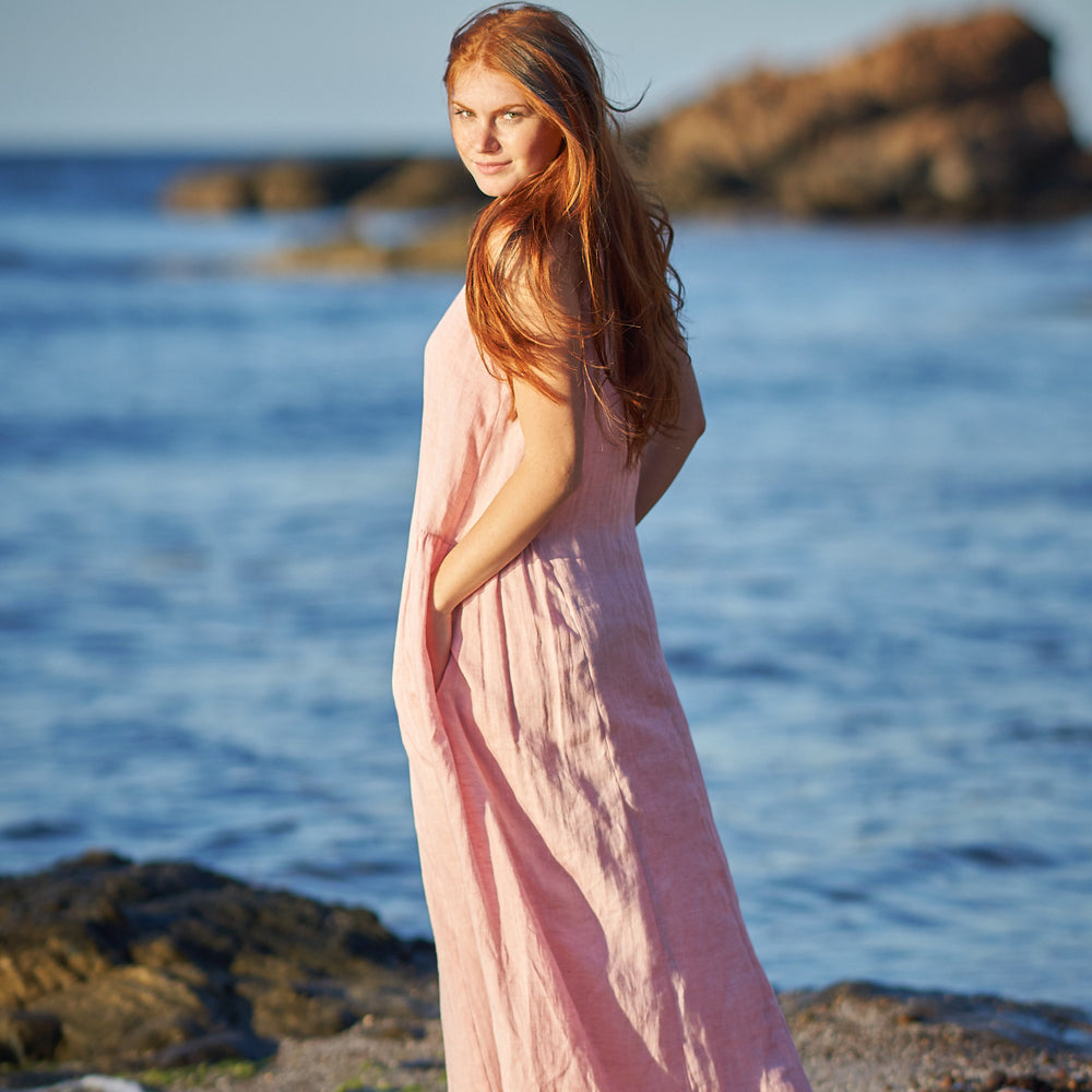 
                      
                        Relaxed Linen Maxi Dress, VisibleArtShop
                      
                    