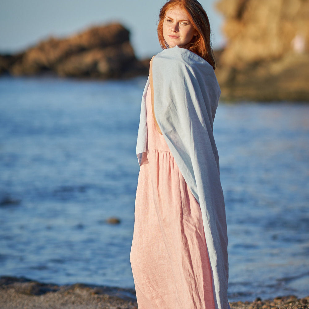 
                      
                        Large Pure Linen Scarf, VisibleArtShop
                      
                    